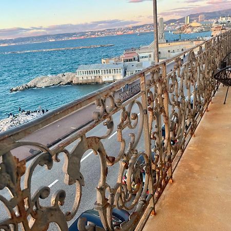 Appartement Sur La Corniche Kennedy Face A La Mer Marsylia Zewnętrze zdjęcie